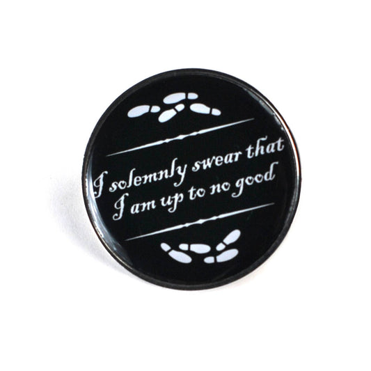Harry Potter enamel badge (Marauder's Map)