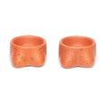 Small Terracotta Tits Candle Holders