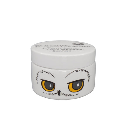 Harry Potter Ceramic Round Box - Hedwig