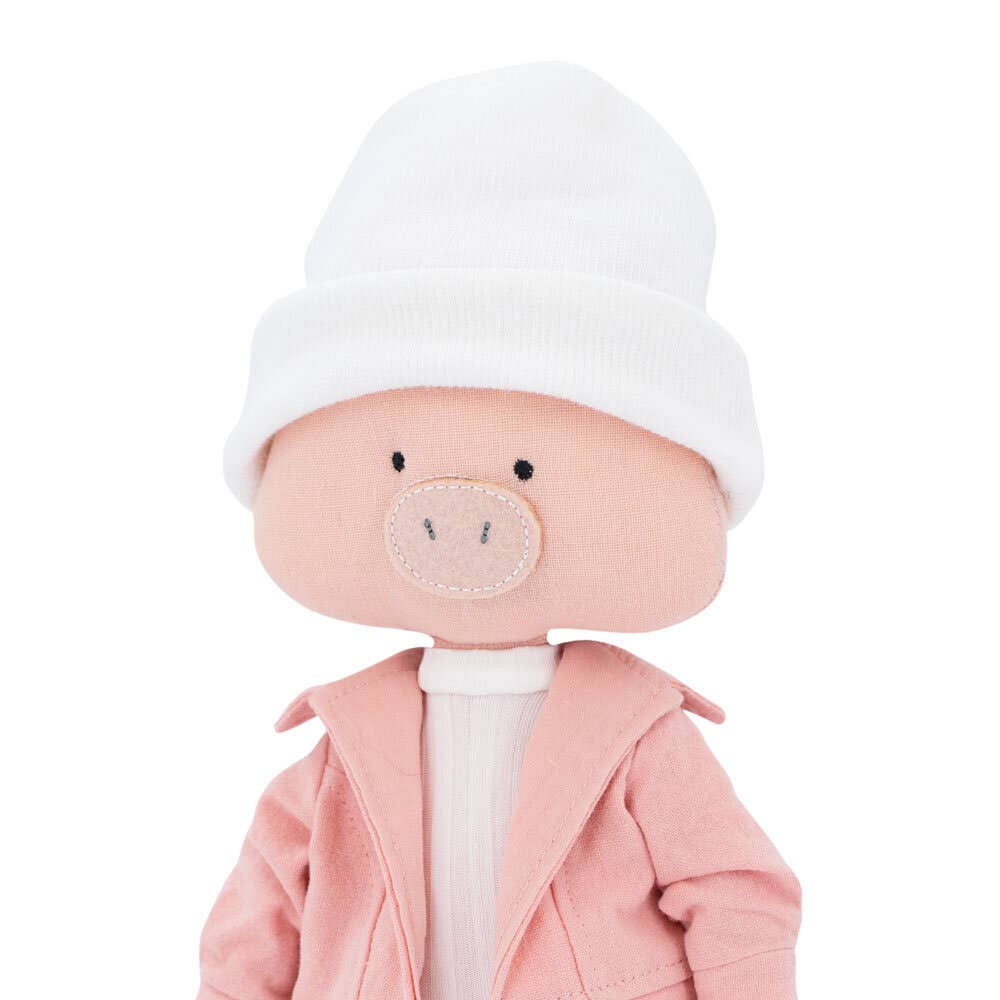 GIFT SET: Nicky Pig Plush Jacket + Mermaid Tail
