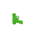 Vaas - Pistool - Keramiek - Neongroen - 12x5x12cm