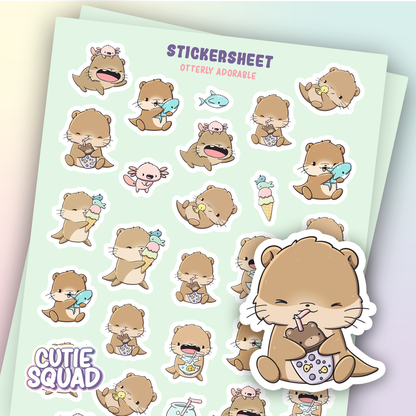 Cute as an Otter | Sticker Sheet