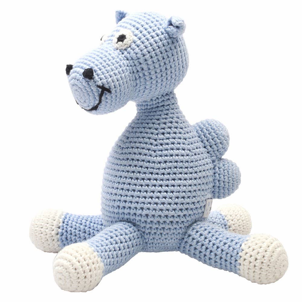 XL Crochet Plush Toy - Light Blue Camel