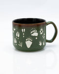 Mug Traces d'Animaux Gravé à la Main – 443 ml