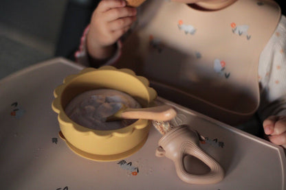 Silicone Cat Placemat - Cream