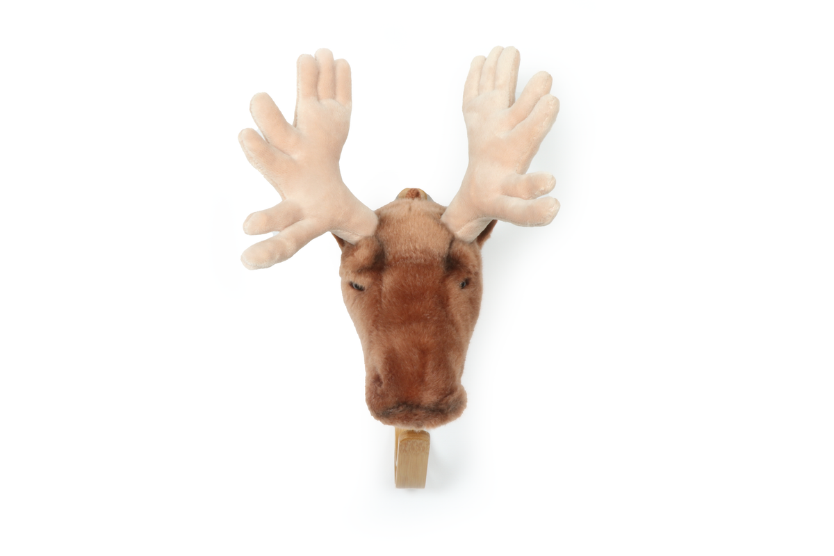 Wild & Soft Moose Plush Coat Hook