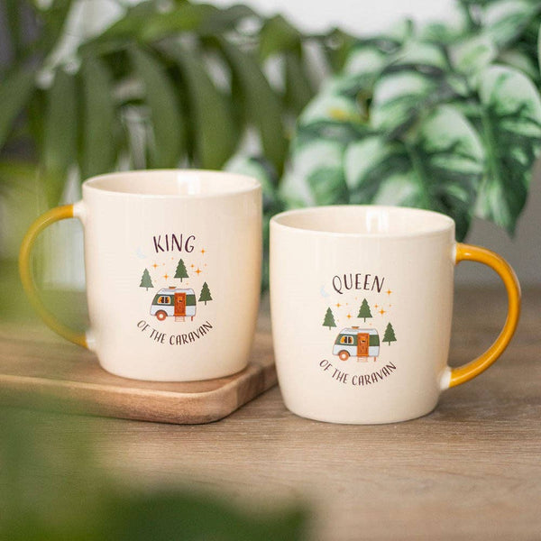 Pair of Mugs "Reindeer and King of the Campsite"