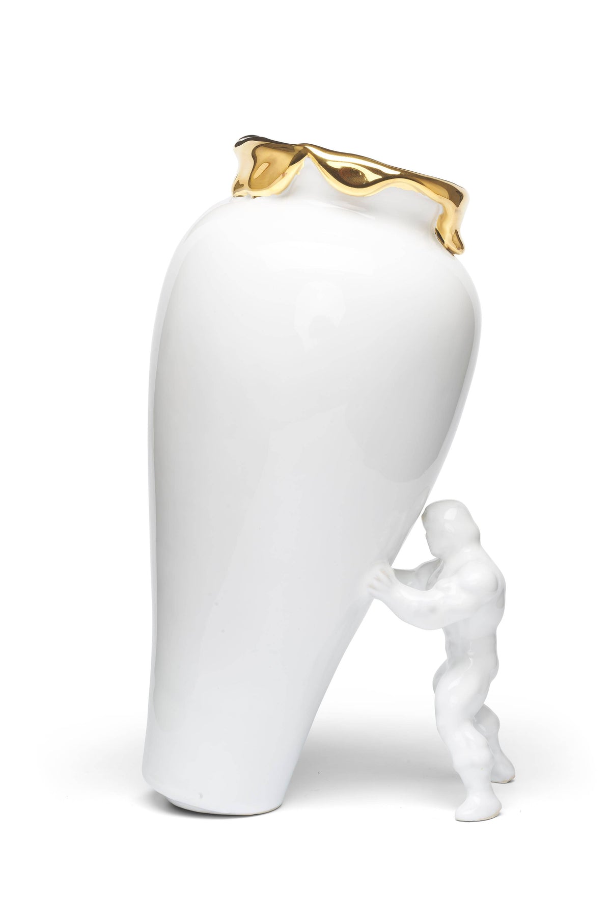 My Superhero Vase White Gold