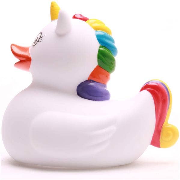 Einhorn-Ente - weiß