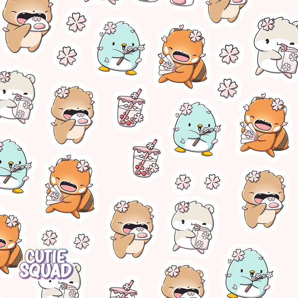 Sakura Season Sticker Sheets