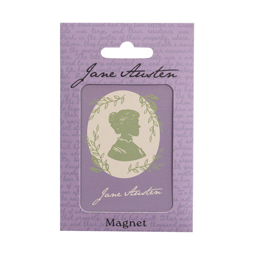 Metal Magnet - Jane Austen (Silhouette)