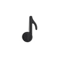 Thee-infuser met muzieknoot
