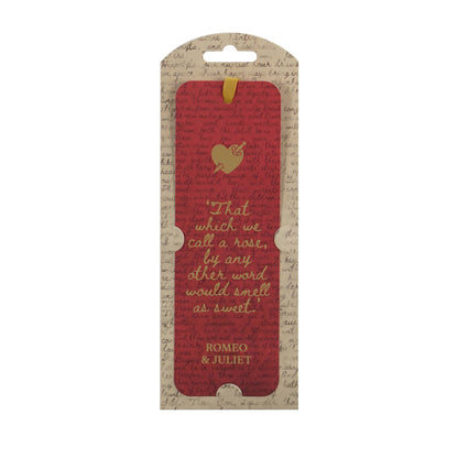 Shakespeare Romeo and Juliet Paper Bookmark