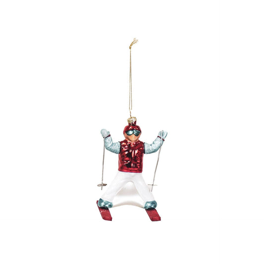 Boule de Noël Skieur