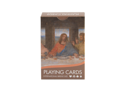 Pack of 56 Bridge playing cards featuring Leonardo da Vinci's The Last Supper