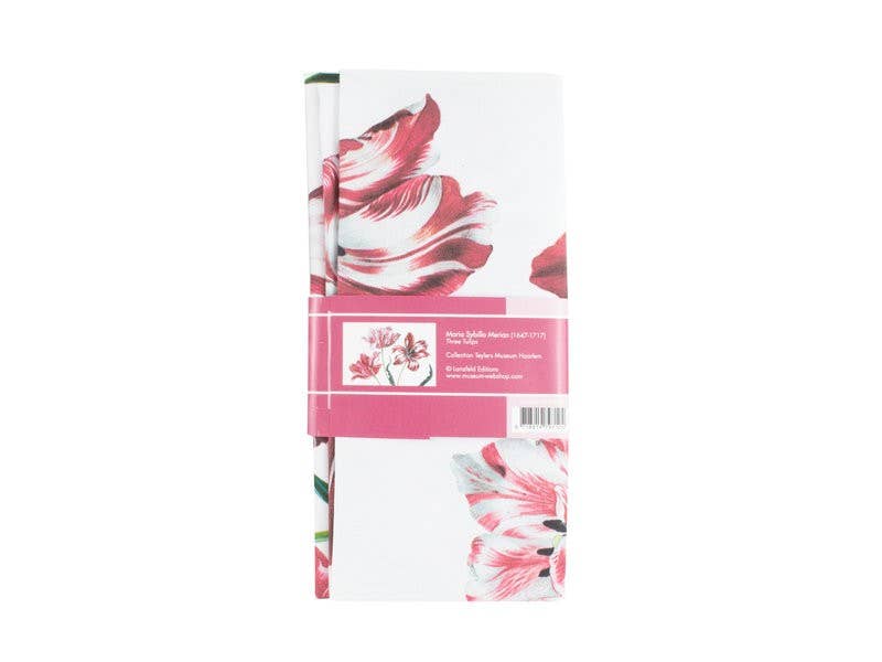 Merian tulips tea towel