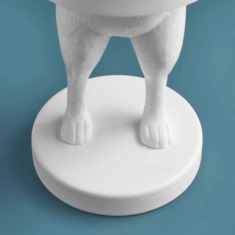 LED-tafellamp met verstoppend konijn, wit