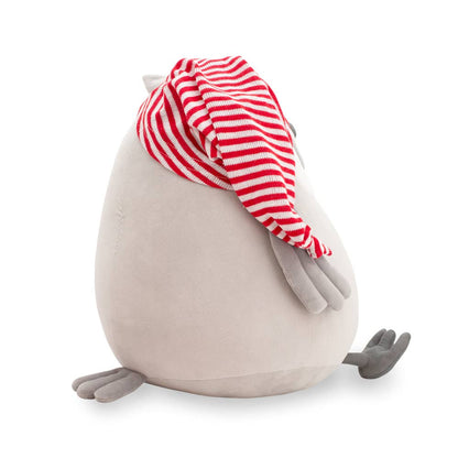 Owl plush toy with nightcap - 20cm - 0+