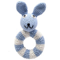 Hochet Anneau - Lapin Bleu Clair