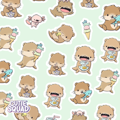 Cute as an Otter | Sticker Sheet