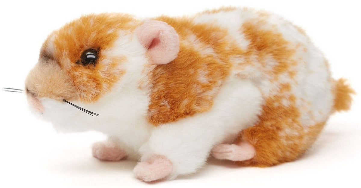 Golden brown hamster plush toy