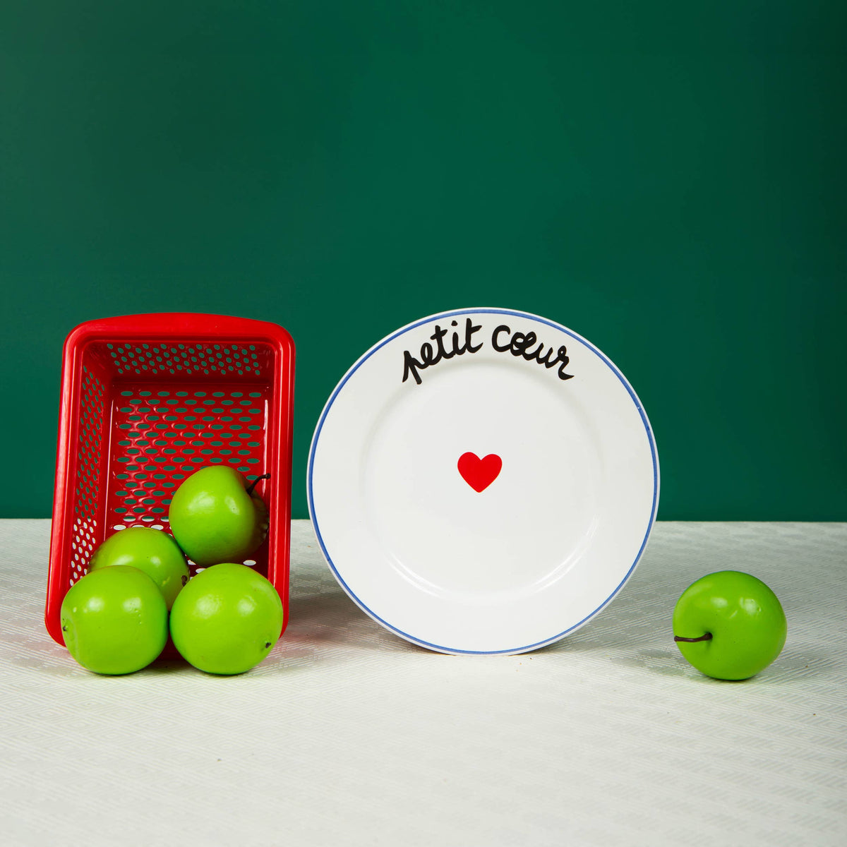 The Family's Having a Blast - Little Heart Plate