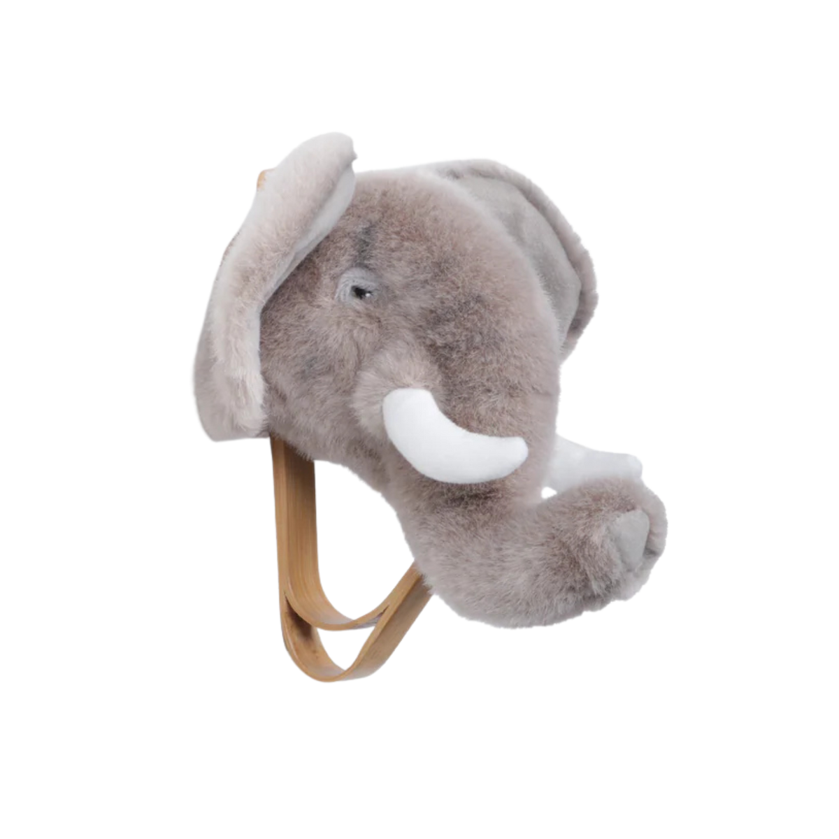 Elephant plush coat rack