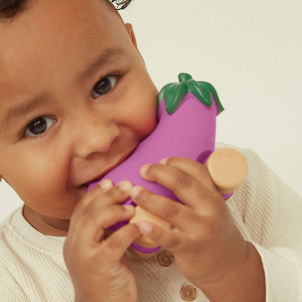 Emma l’Aubergine – Voiture-jouet bébé – vue produit 2