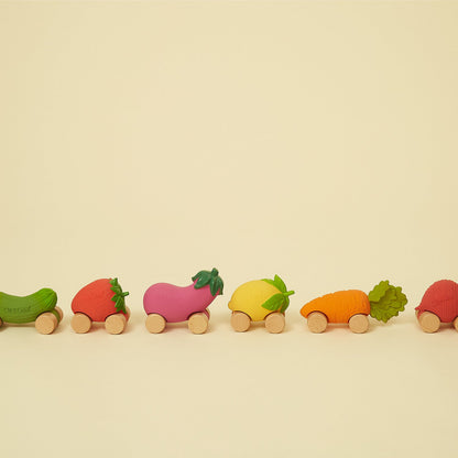 Emma The Eggplant Baby Car Toy