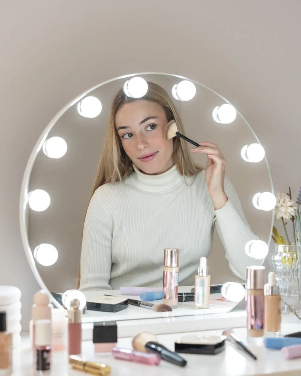 Semi-circular LED mirror - DREAM