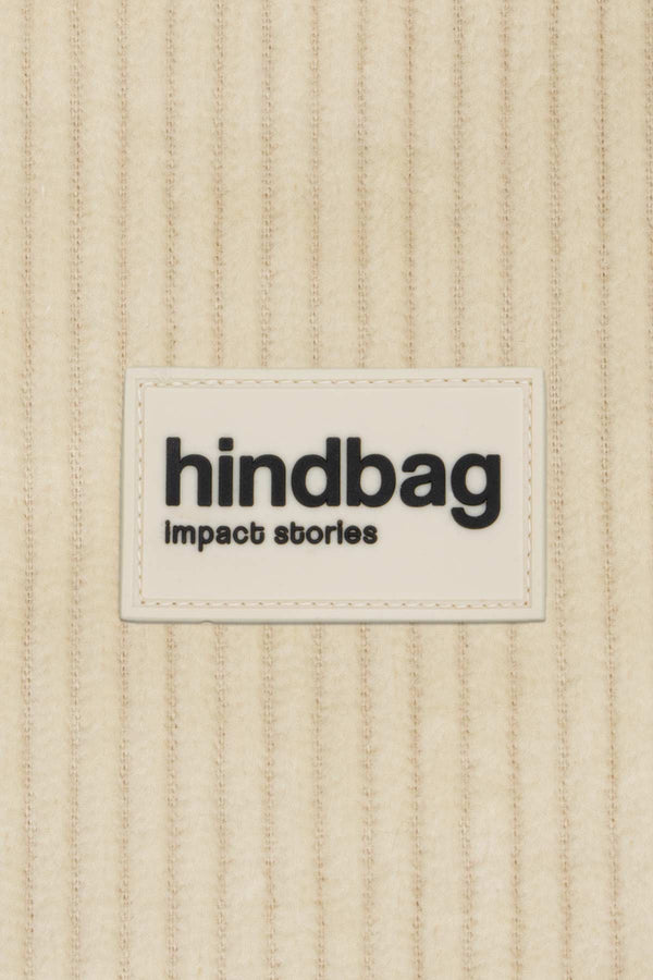 Sac hobo Claire Velours Beige