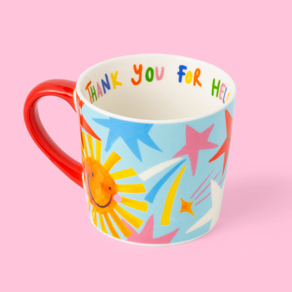 Merci de m'avoir aidé à briller Tasse