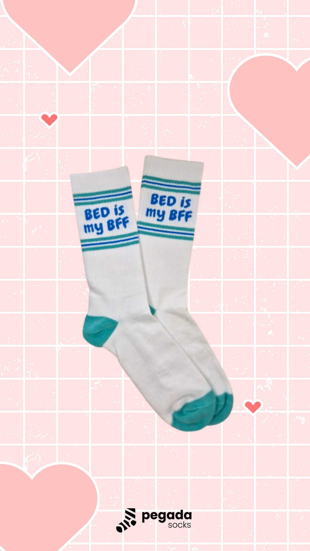 Bed Is My BFF Socks