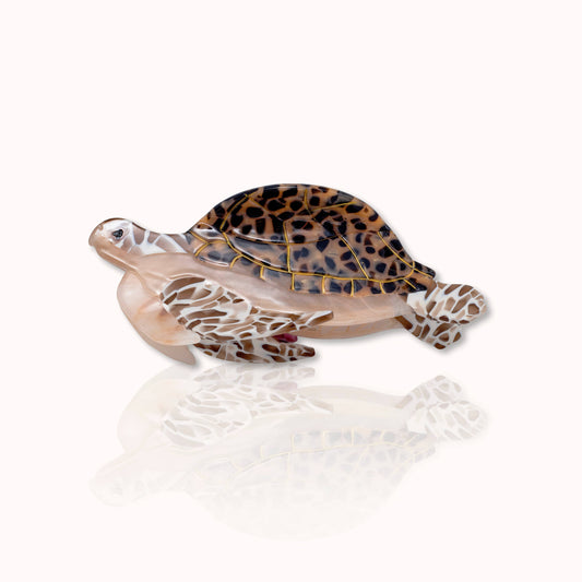 Pince à cheveux Tortue de mer
