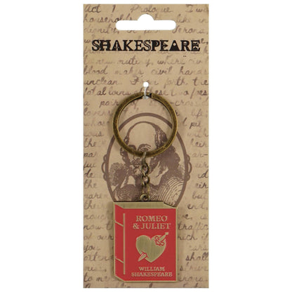 Shakespeare Romeo & Juliet Keychain