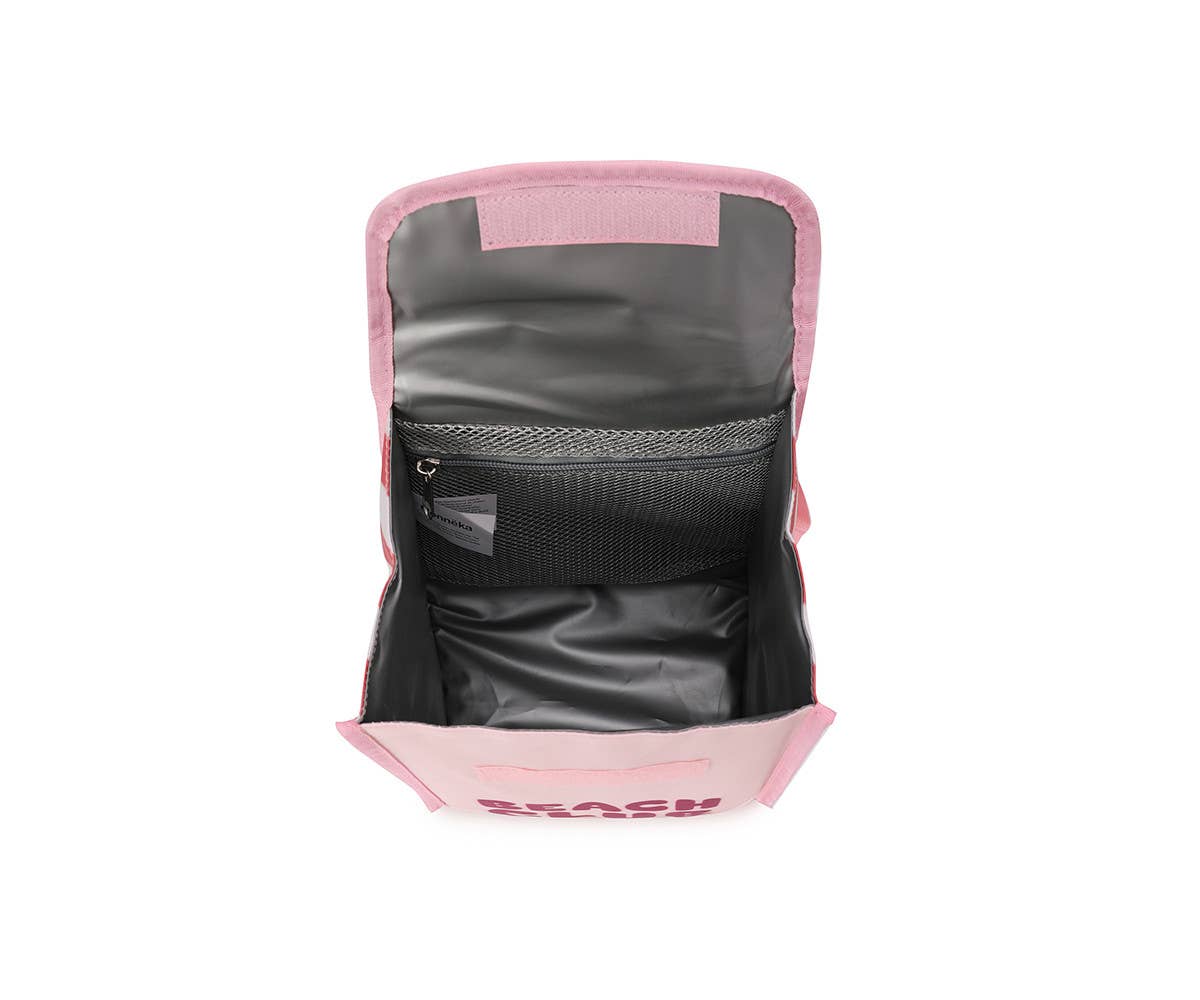 Insulated snack bag Stripes Bloom & Blush
