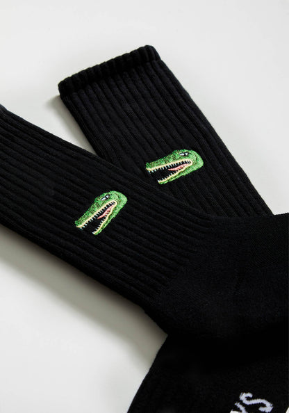 Chaussettes BeCrocodile Brodé