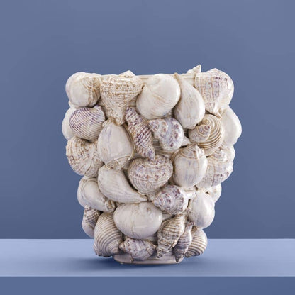 Schelpvaas, natuursteen M