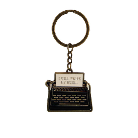Porte-clés Pulteney Press J'écrirai