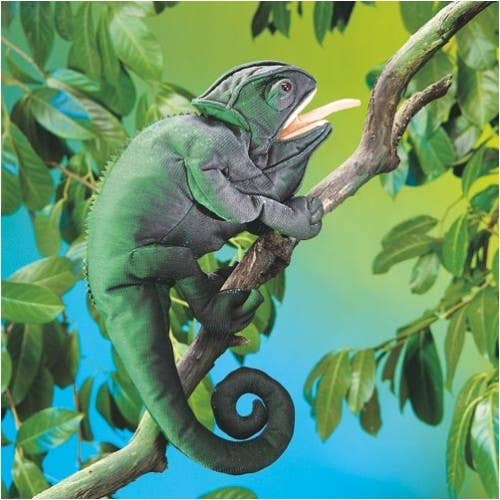 Chameleon Hand Puppet