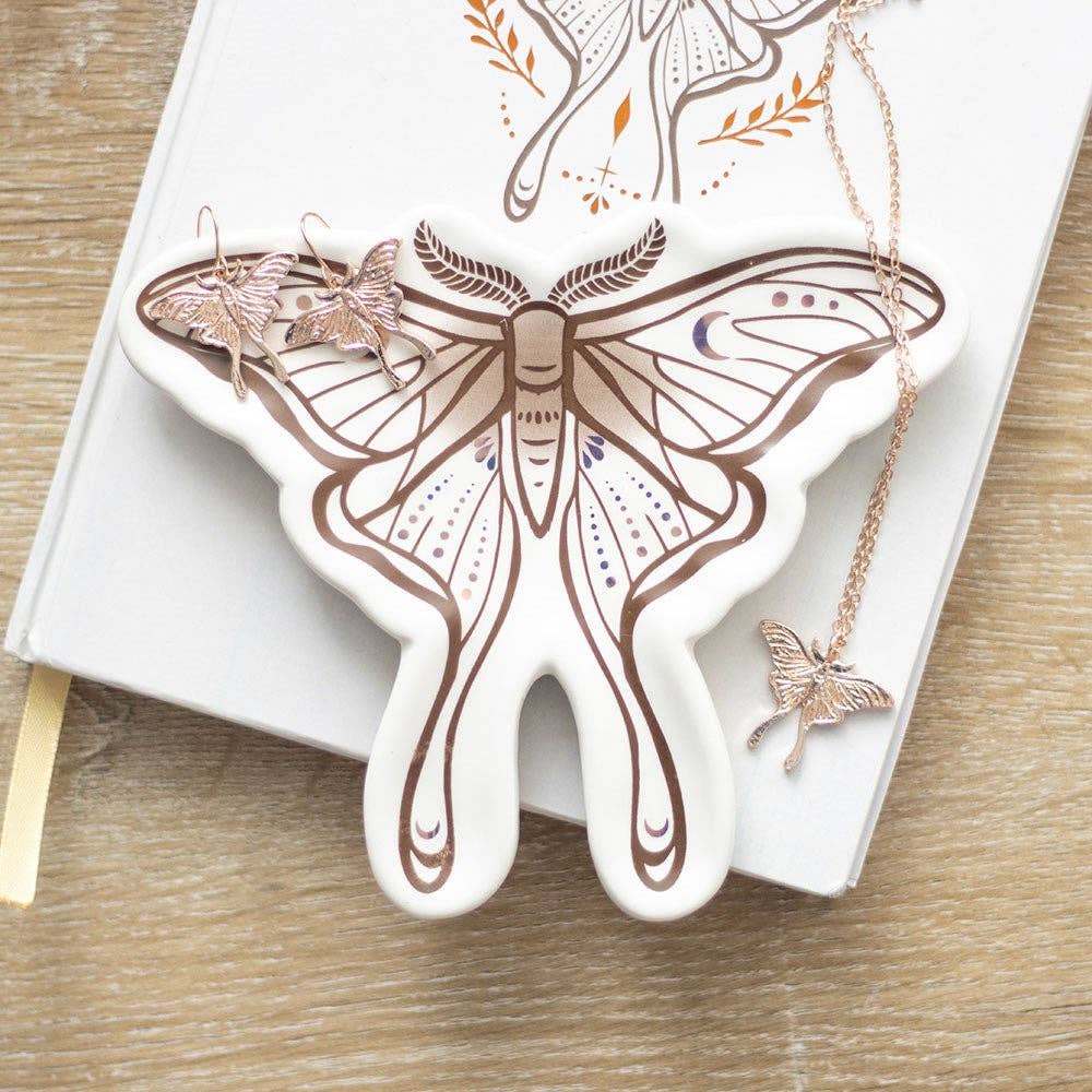 Moon Butterfly Trinket Dish