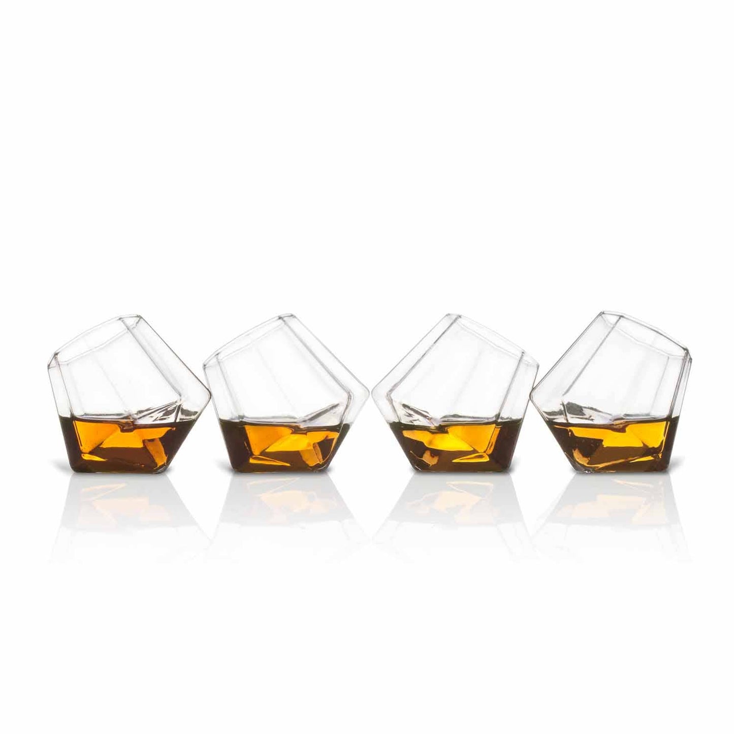 Mad Monkey - Diamond Shot Glasses (Set of 4) with Gift Box