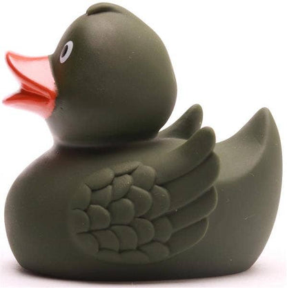 Duck with wings, olive green