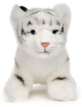 Peluche Bébé Tigre Blanc Assis