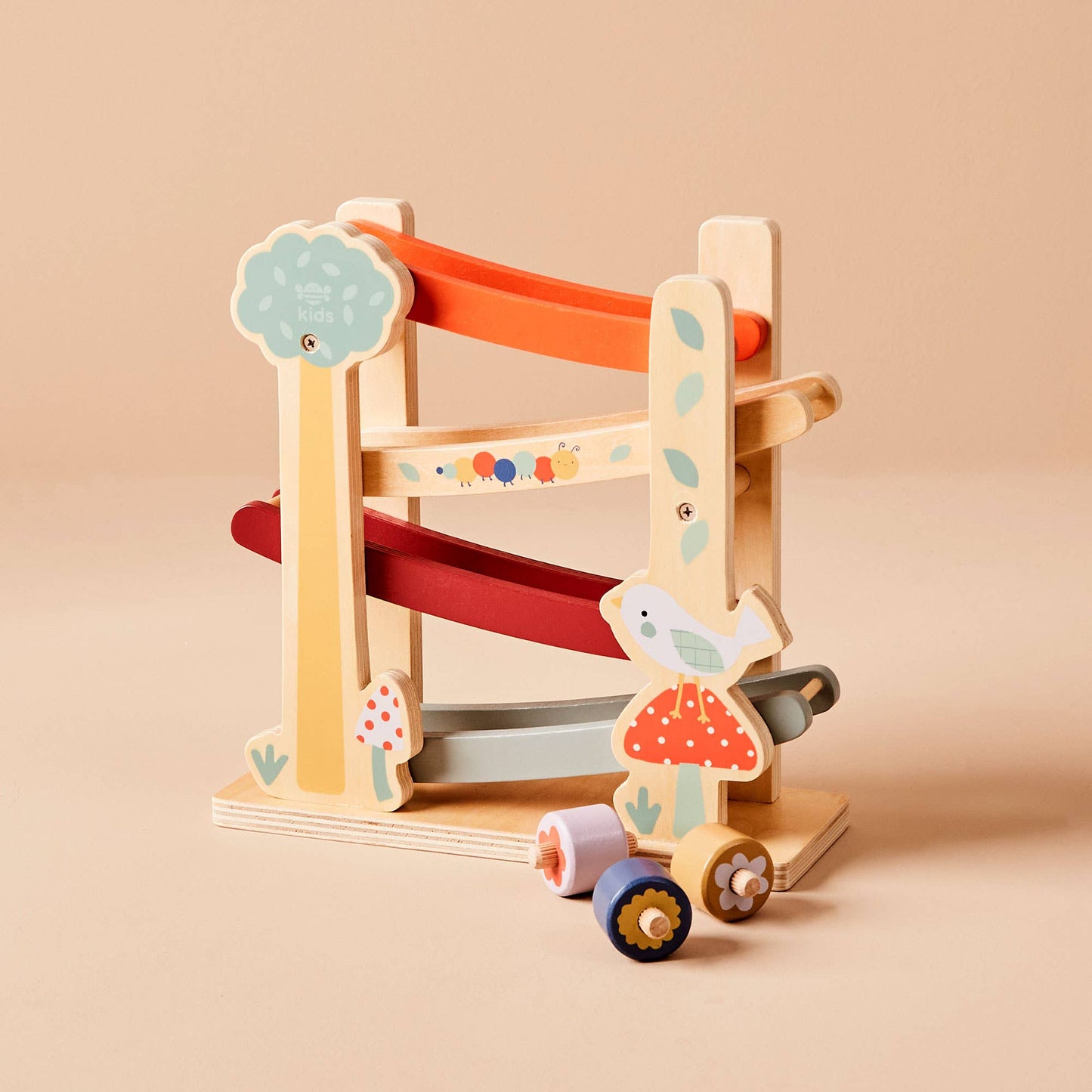 Jeu Jouet avec Rampe de Jardin en Bois Just Bee Kids