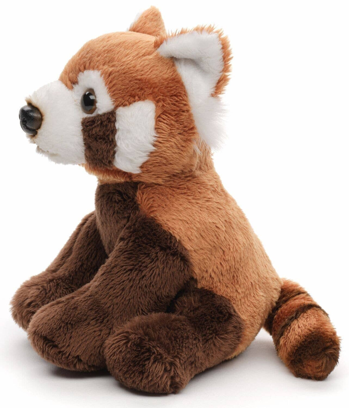 Sitting red panda plush