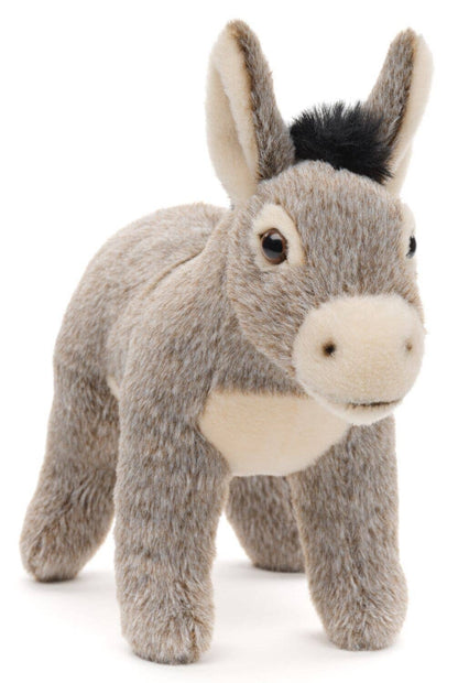 Standing donkey - 20 cm (height) - soft toy/plush