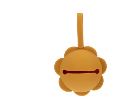 Silicone Flower Soother Holder Mustard