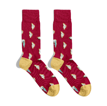 Chaussettes Horloge Fondue