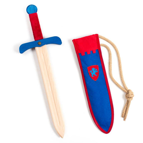 Kamelot S sword with blue scabbard